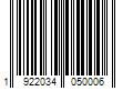 Barcode Image for UPC code 1922034050006