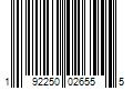 Barcode Image for UPC code 192250026555