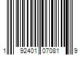 Barcode Image for UPC code 192401070819