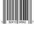 Barcode Image for UPC code 192410345427