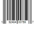 Barcode Image for UPC code 192484007597