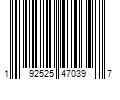 Barcode Image for UPC code 192525470397