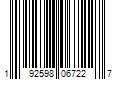 Barcode Image for UPC code 192598067227