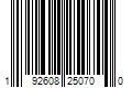 Barcode Image for UPC code 192608250700