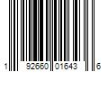 Barcode Image for UPC code 192660016436