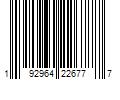 Barcode Image for UPC code 192964226777