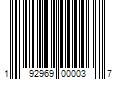 Barcode Image for UPC code 192969000037