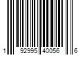 Barcode Image for UPC code 192995400566