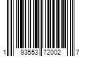 Barcode Image for UPC code 193553720027