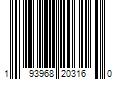 Barcode Image for UPC code 193968203160. Product Name: Mm Hotel Premier Collection 30  W x 58  L 100% Cotton Luxury Bath Towel  Zinc Grey