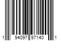 Barcode Image for UPC code 194097971401. Product Name: Reef Men s Fanning Slide  Bottle Opener Sandal  Black/Silver  10
