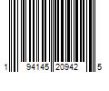 Barcode Image for UPC code 194145209425