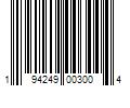 Barcode Image for UPC code 194249003004