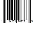 Barcode Image for UPC code 194253267225