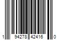 Barcode Image for UPC code 194278424160