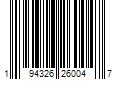 Barcode Image for UPC code 194326260047