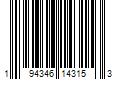 Barcode Image for UPC code 194346143153