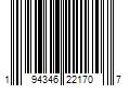 Barcode Image for UPC code 194346221707