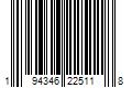 Barcode Image for UPC code 194346225118