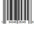 Barcode Image for UPC code 194346253456