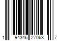 Barcode Image for UPC code 194346270637