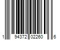 Barcode Image for UPC code 194372022606