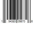 Barcode Image for UPC code 194383056706