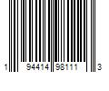 Barcode Image for UPC code 194414981113