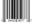 Barcode Image for UPC code 194433050777