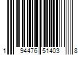 Barcode Image for UPC code 194476514038