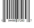 Barcode Image for UPC code 194499072607