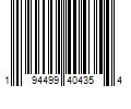 Barcode Image for UPC code 194499404354