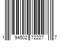 Barcode Image for UPC code 194502722277