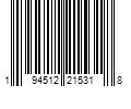 Barcode Image for UPC code 194512215318