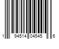 Barcode Image for UPC code 194514045456