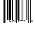 Barcode Image for UPC code 194550270706