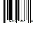 Barcode Image for UPC code 194819533856