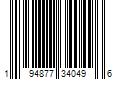 Barcode Image for UPC code 194877340496