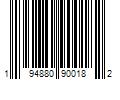 Barcode Image for UPC code 194880900182