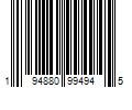 Barcode Image for UPC code 194880994945