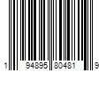 Barcode Image for UPC code 194895804819