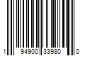 Barcode Image for UPC code 194900339800