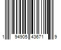 Barcode Image for UPC code 194905436719