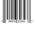 Barcode Image for UPC code 194916303437