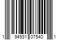 Barcode Image for UPC code 194931075401