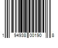 Barcode Image for UPC code 194938001908