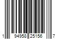 Barcode Image for UPC code 194958251567