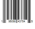 Barcode Image for UPC code 195098437545