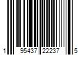 Barcode Image for UPC code 195437222375