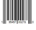 Barcode Image for UPC code 195457002780